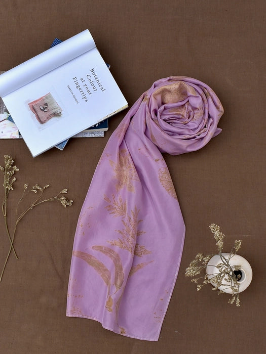 Eco-printed Silk Scarves