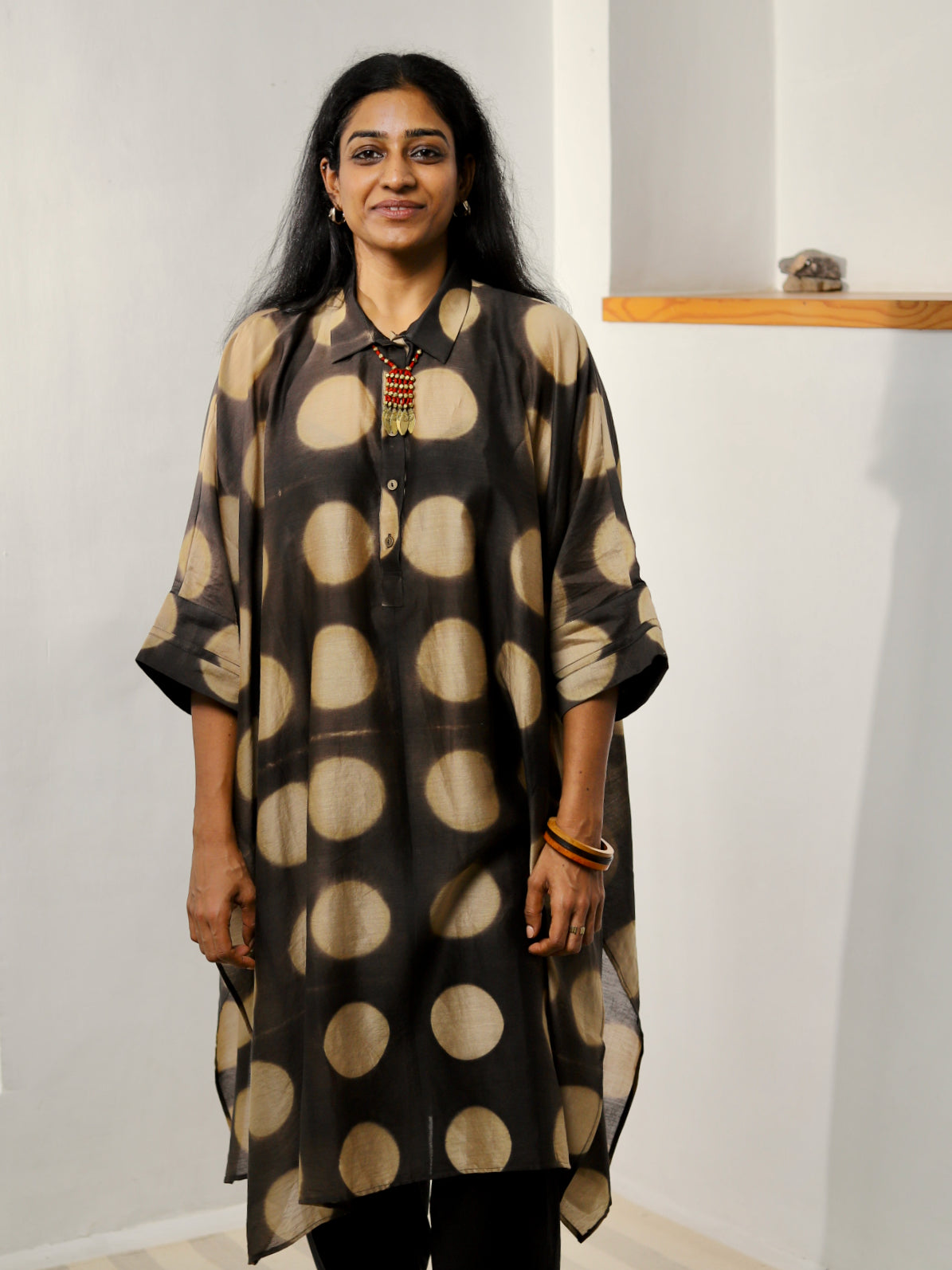 Raunak Chanderi Kaftan