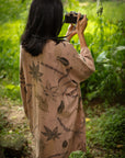 Surmai Eco-printed Kaftan Shirt