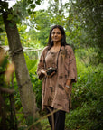 Surmai Eco-printed Kaftan Shirt