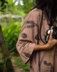 Surmai Eco-printed Kaftan Shirt