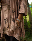 Surmai Eco-printed Kaftan Shirt
