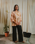 Nilofer Chanderi Top