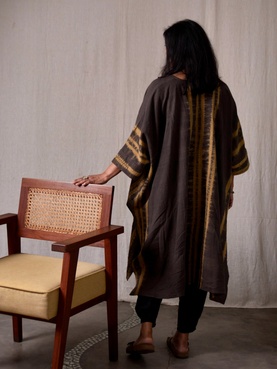 Tarini Shibori Kaftan