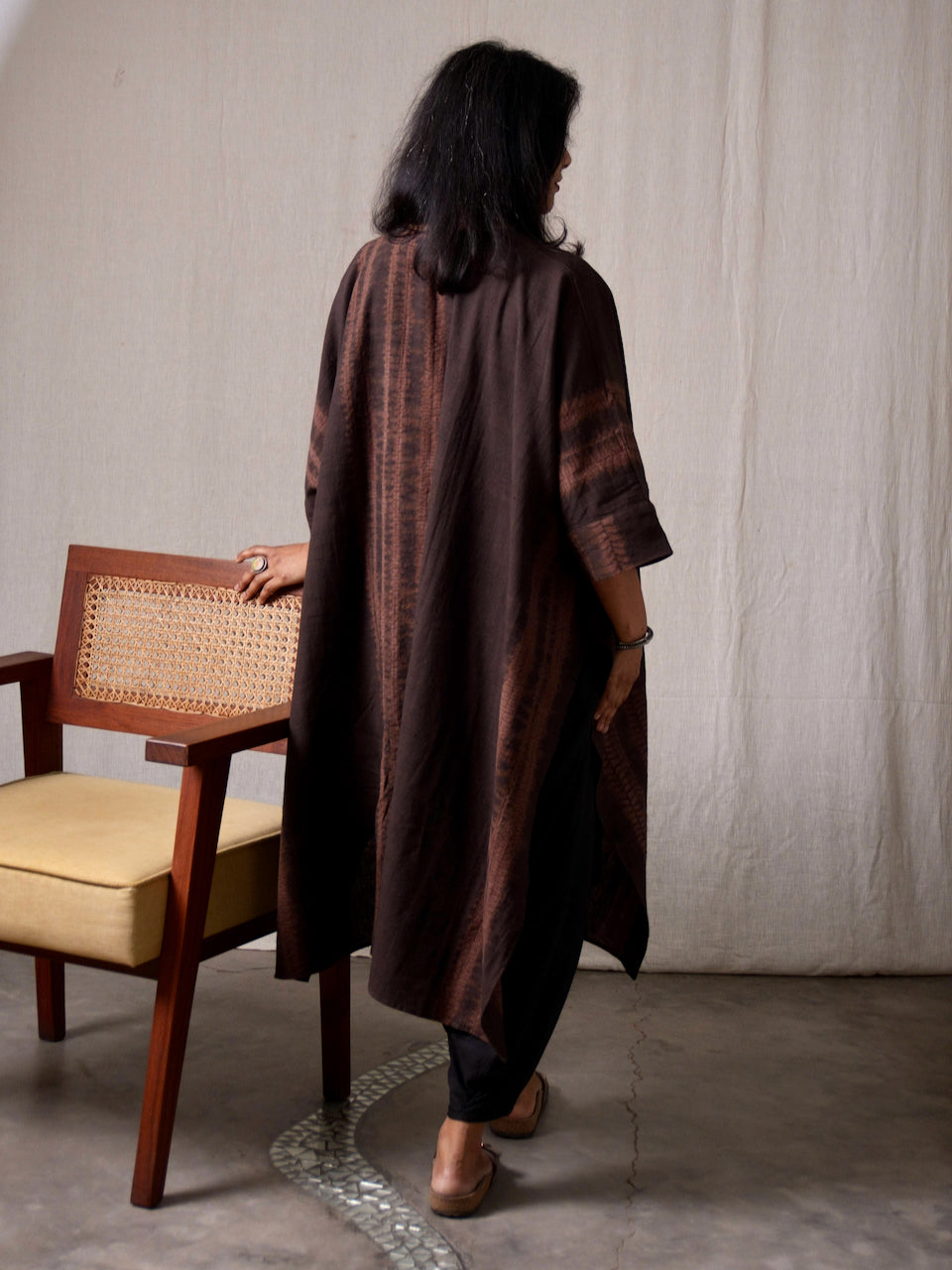 Tarini Shibori Kaftan