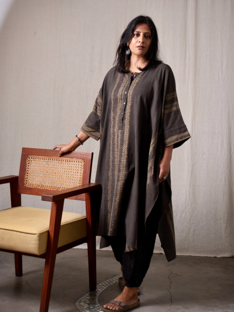 Tarini Shibori Kaftan