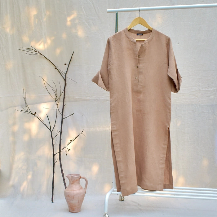 Rozana Linen Kurta