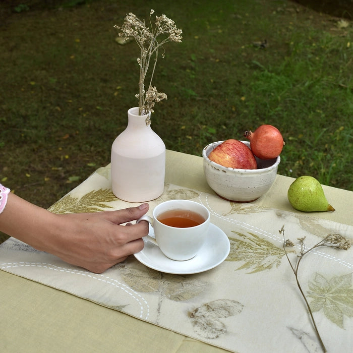 Eco-printed Table Runner
