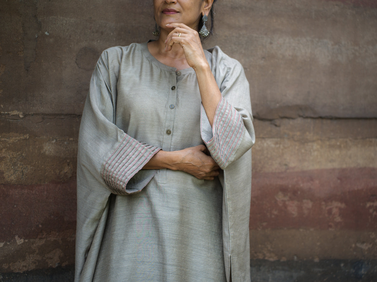 Firdaus Silk Kaftan
