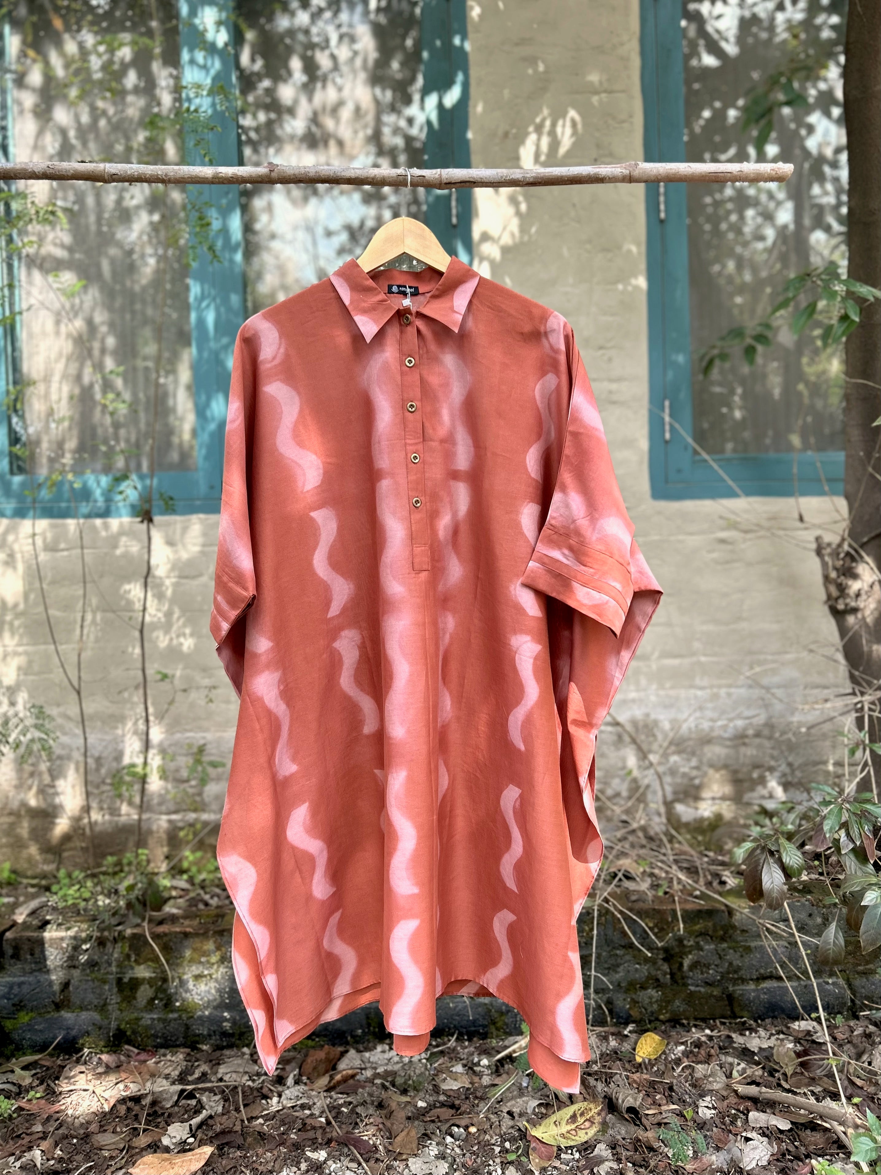 Tarana Chanderi Kaftan