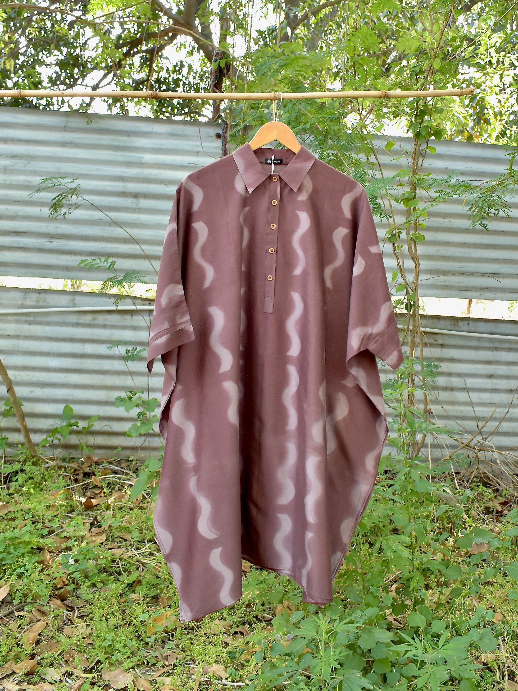 Tarana Chanderi Kaftan