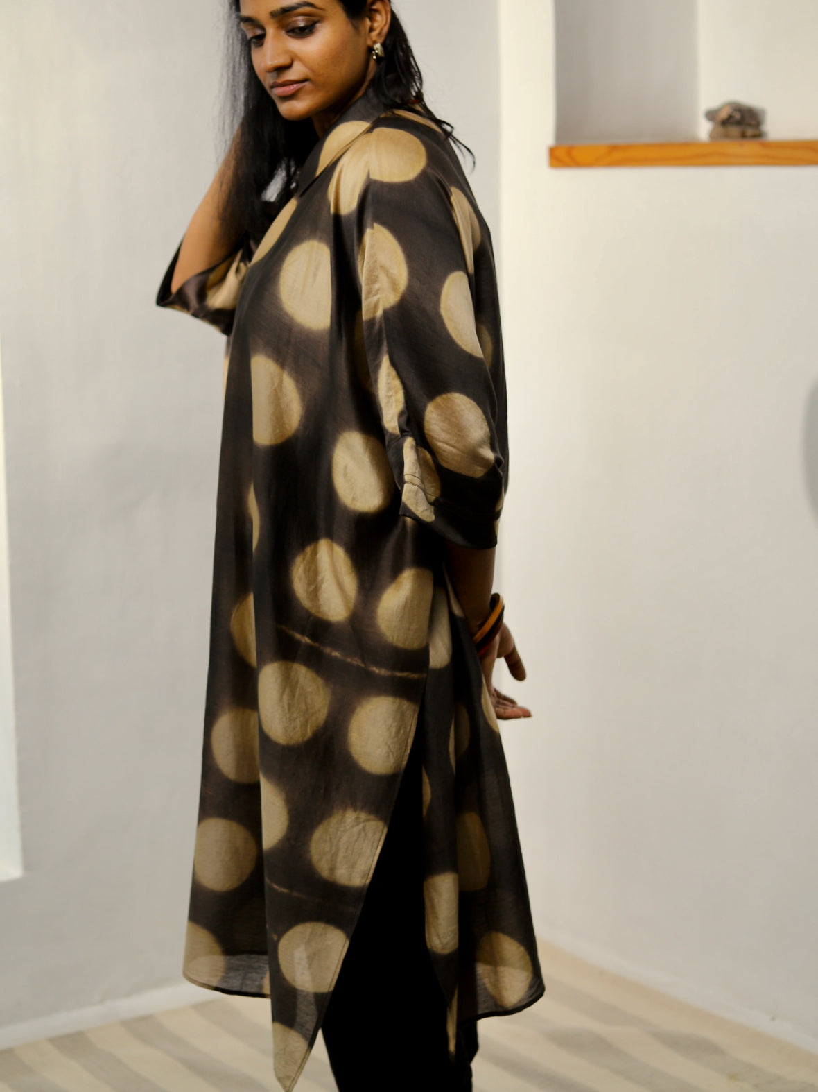 Raunak Chanderi Kaftan