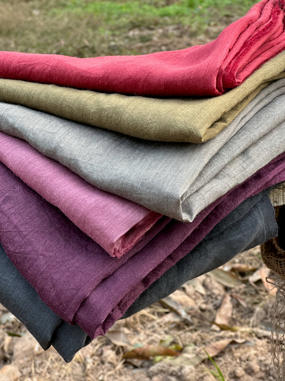 Banarasi Moonga silk Fabrics
