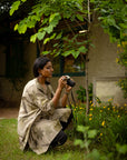 Surmai Eco-printed Kaftan Shirt