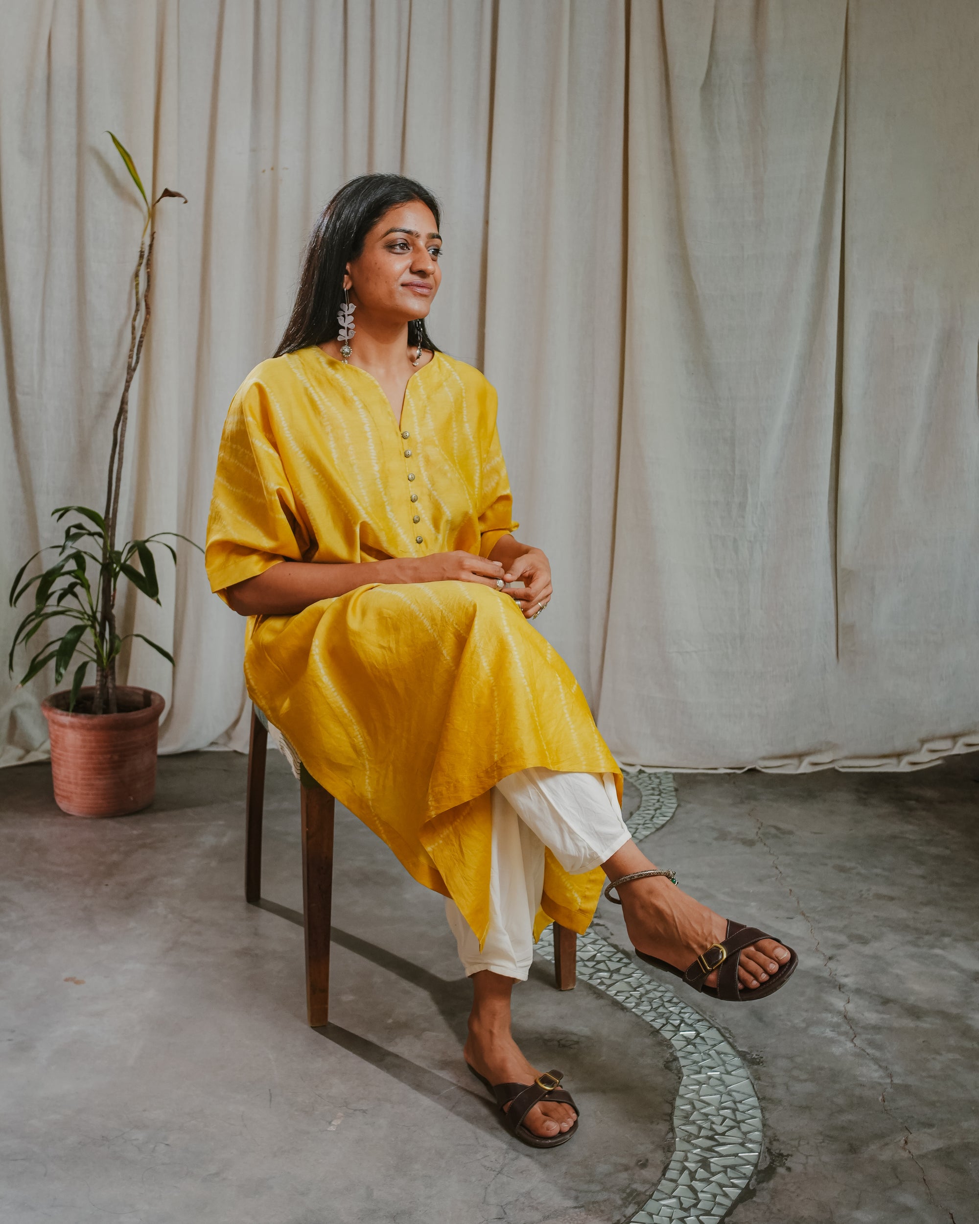 Lehar Long Kaftan