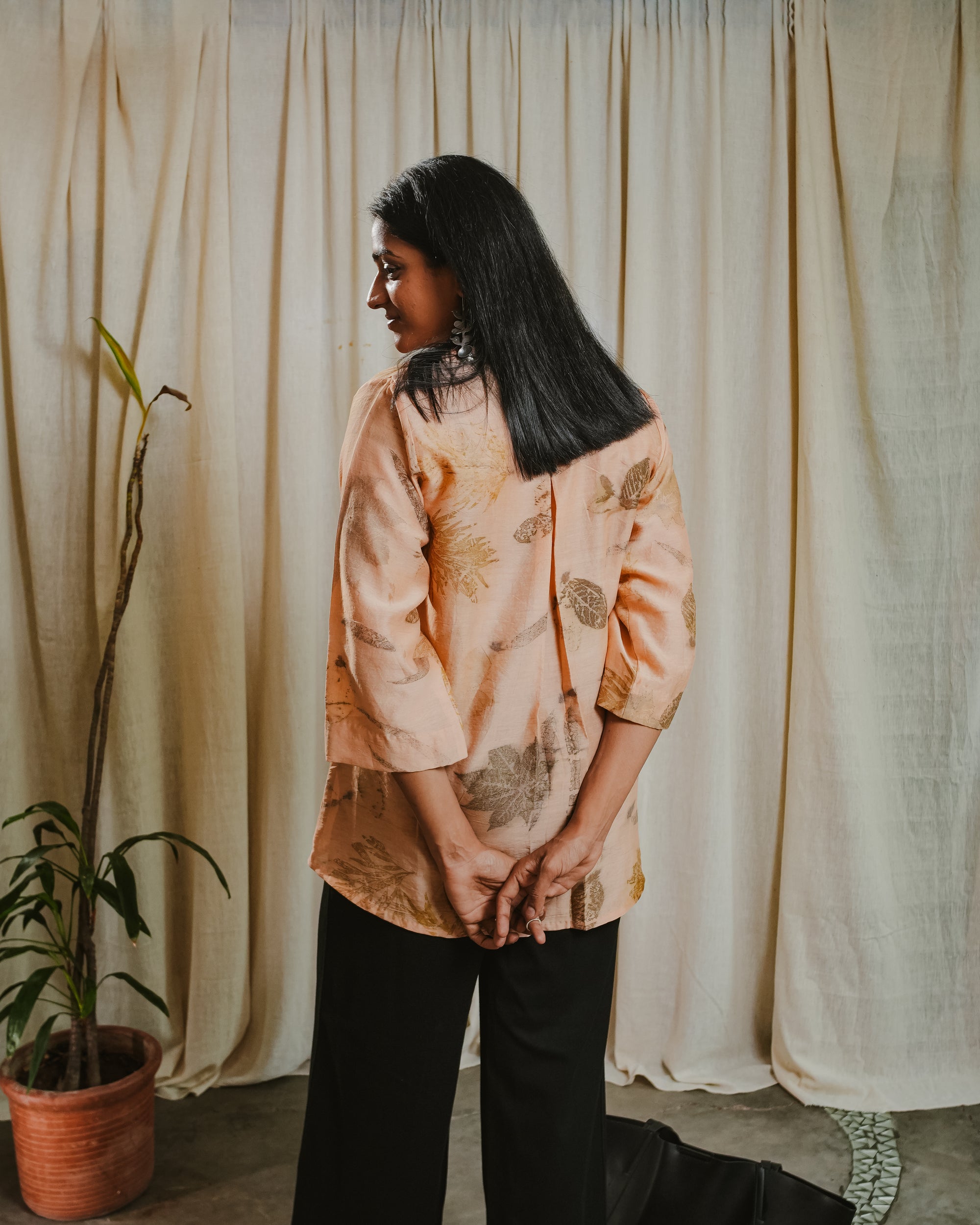 Nilofer Chanderi Top