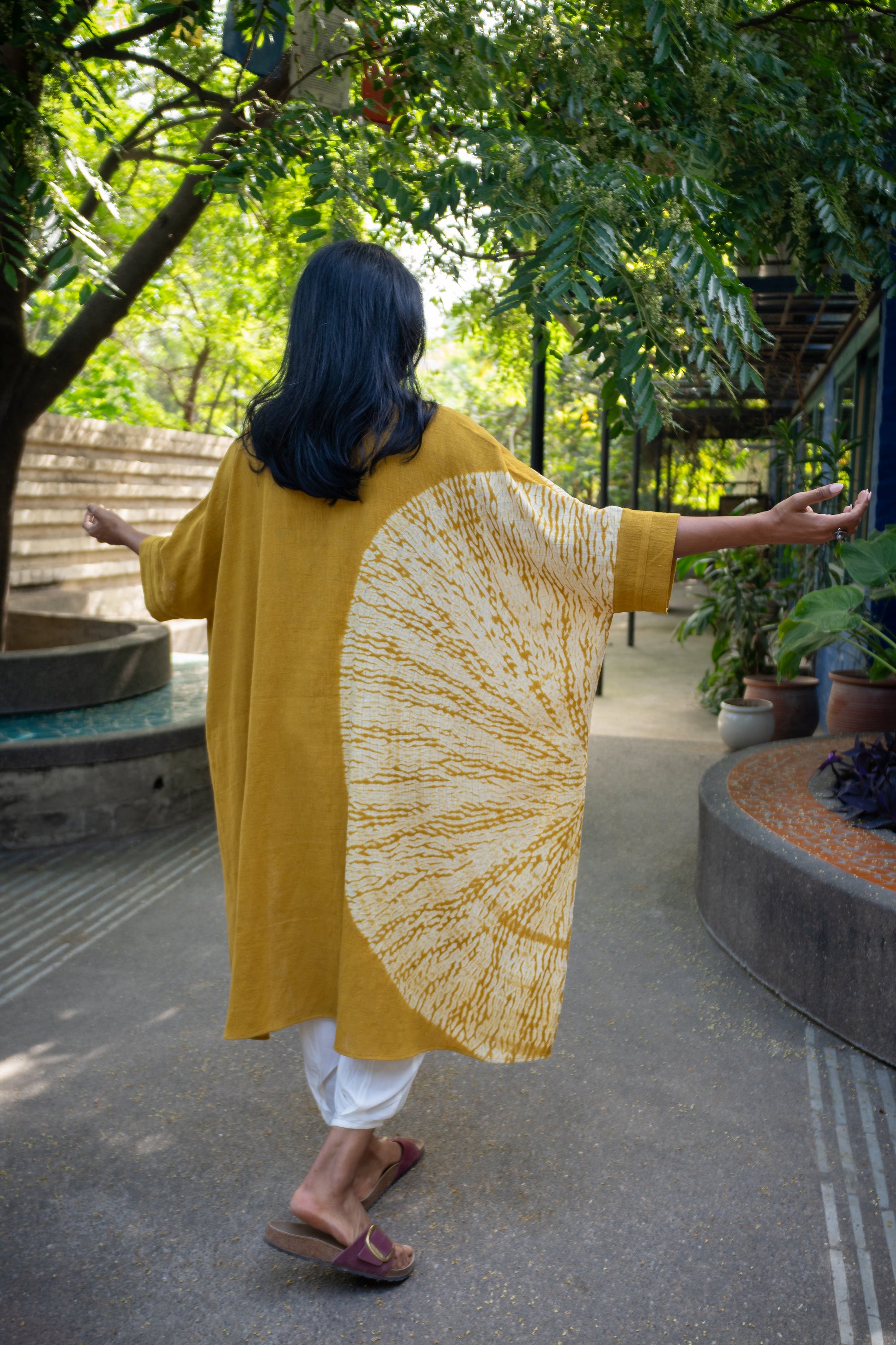 Tara Shibori Kaftan