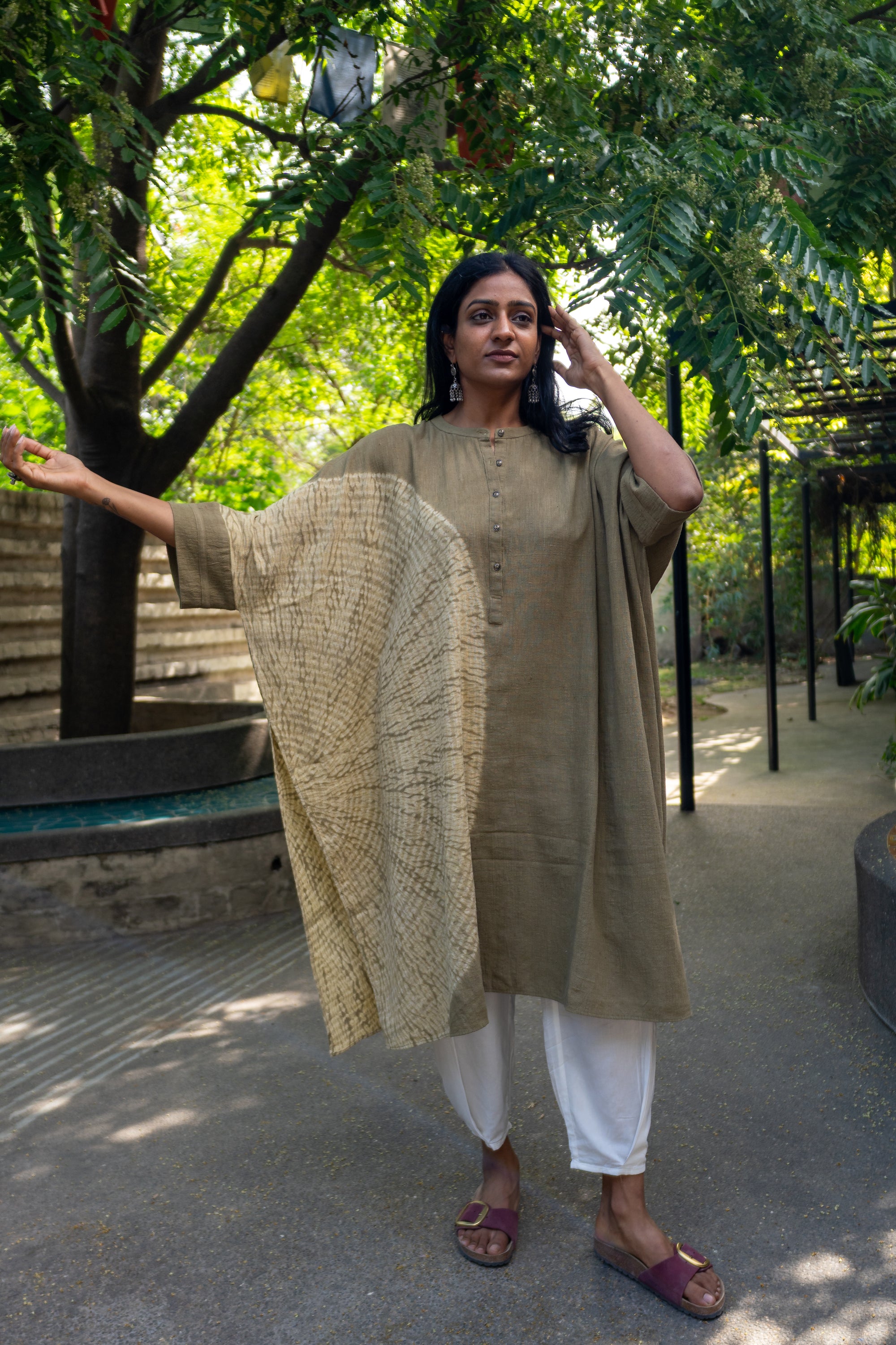 Tara Shibori Kaftan