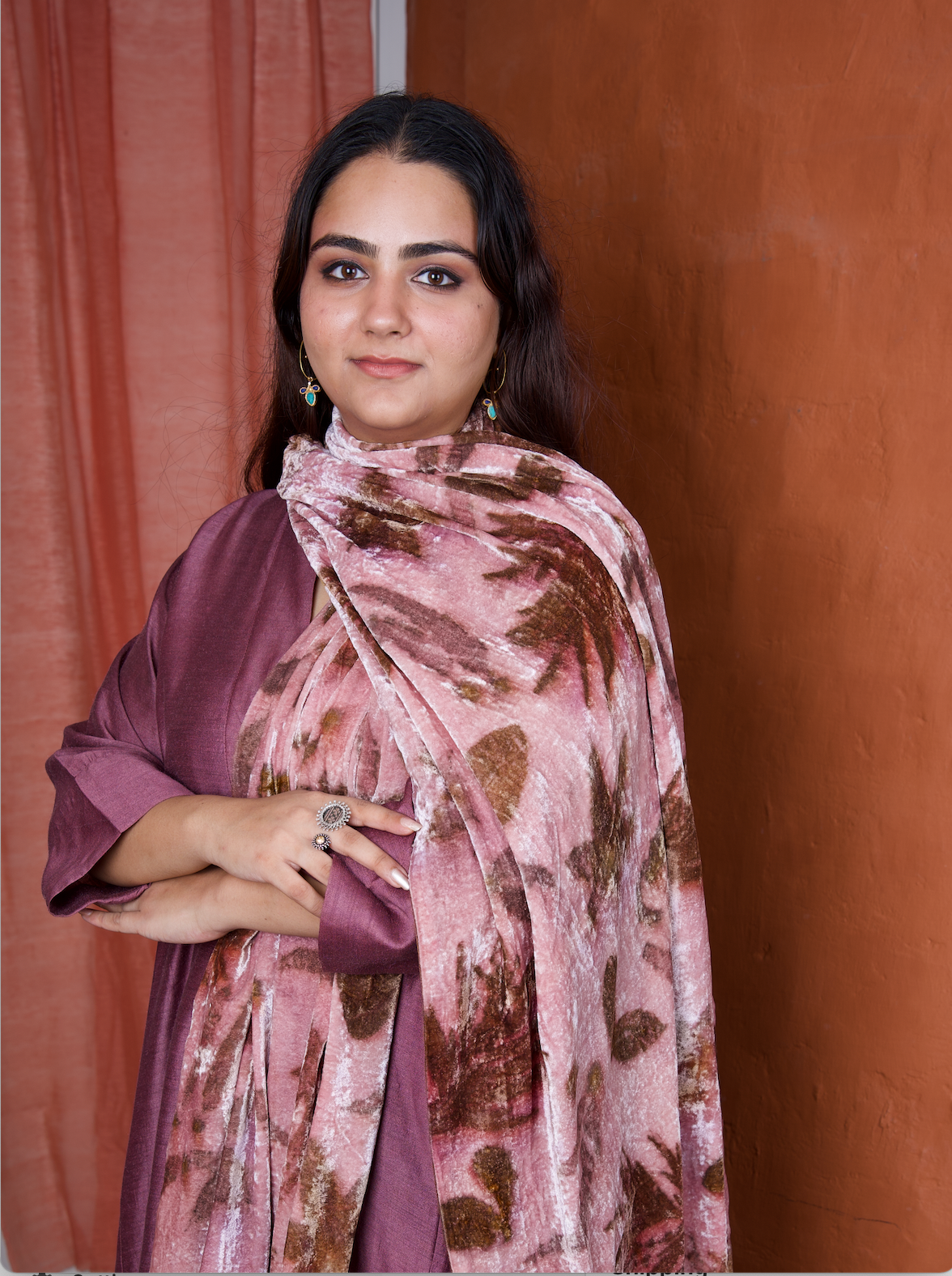 Silk Velvet Shawls